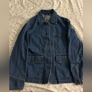 Uniqlo men’s oversized jean jacket